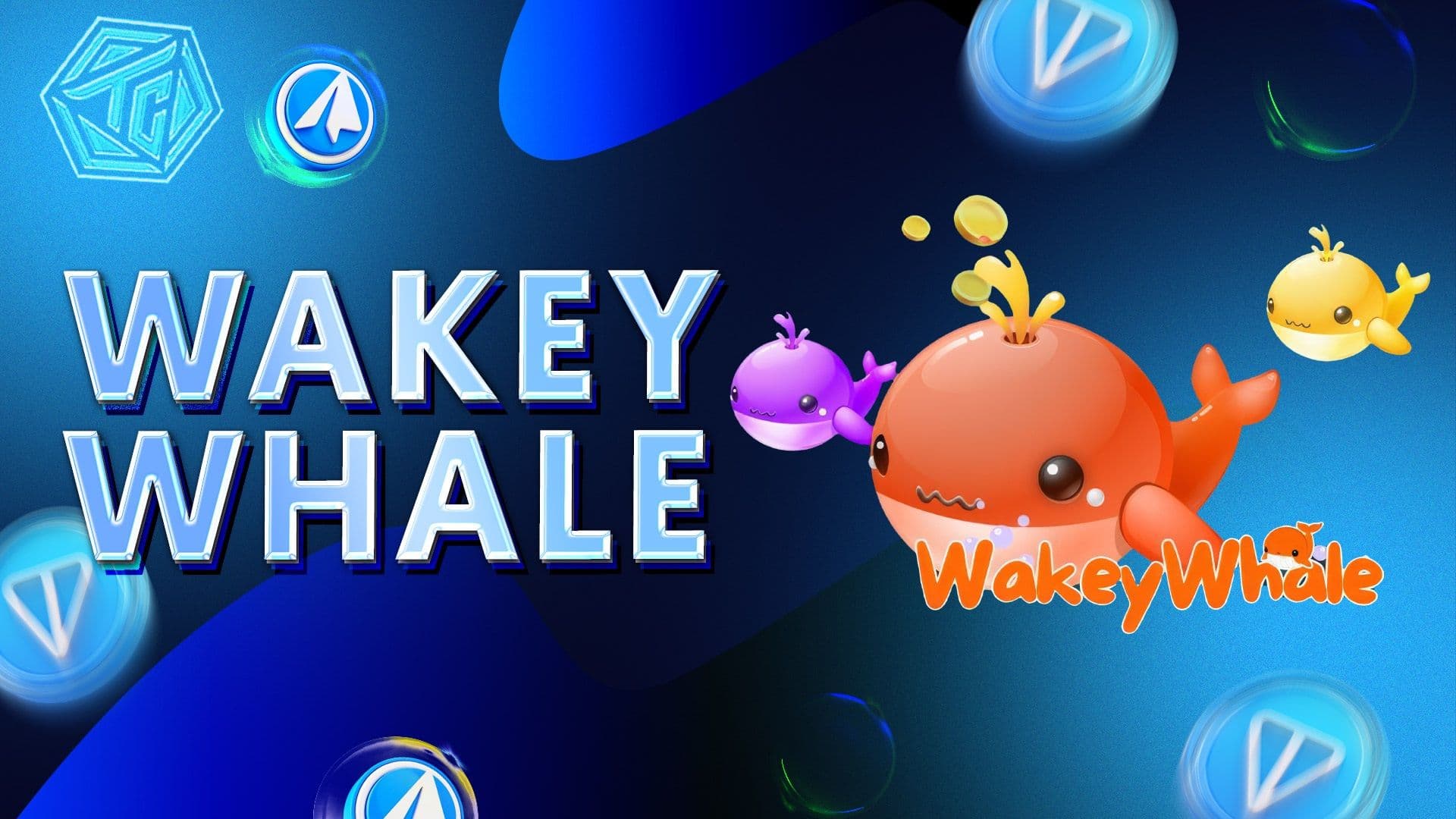 Wakey Whale là gì? Tap-to-earn mini game trên TON & Telegram của SendingMe