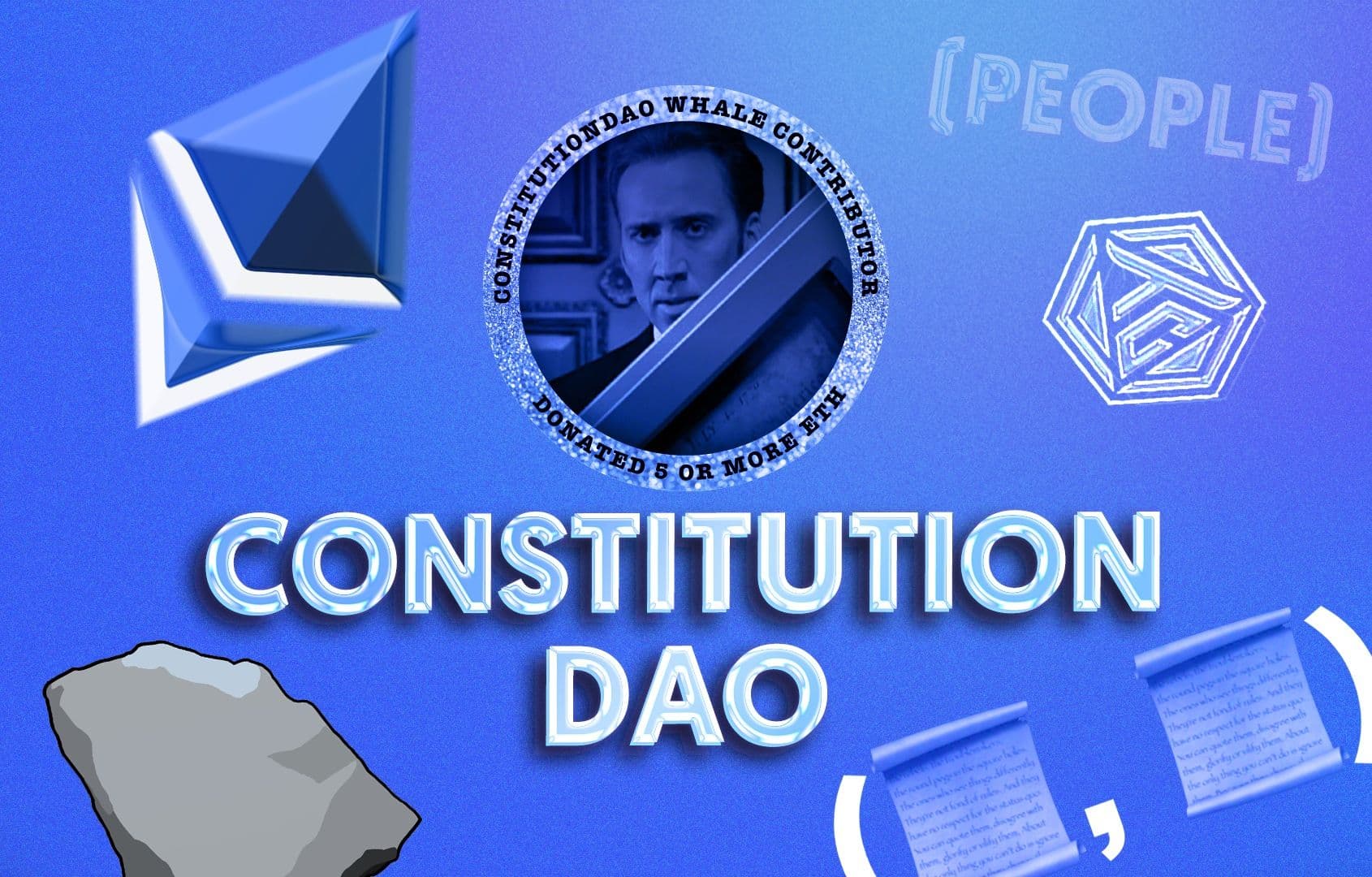 ConstitutionDAO (PEOPLE) là gì? Memecoin top 1 về chính trị