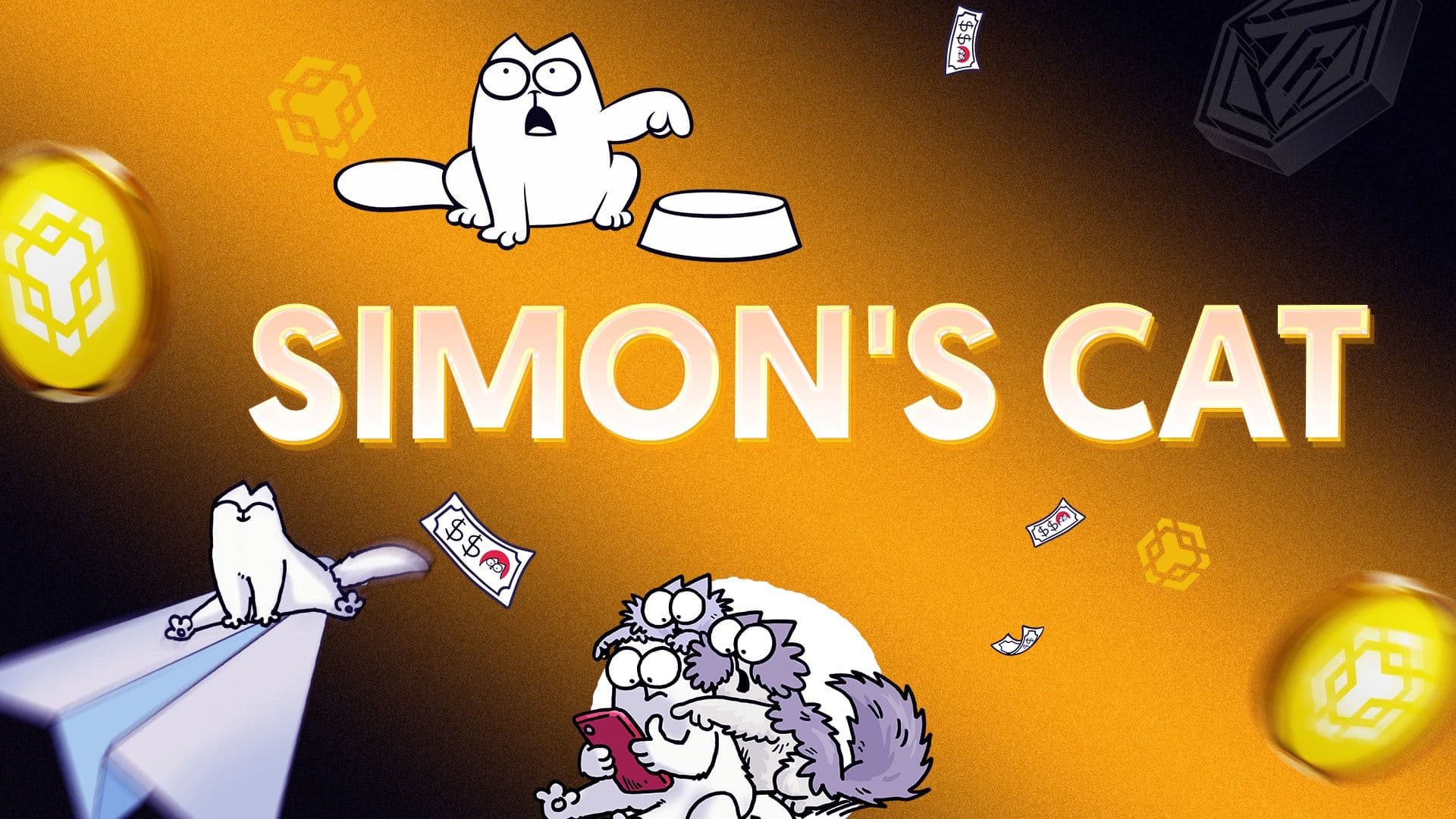 Simon's Cat (CAT) là gì? Top 1 memecoin hệ mèo trên BNB Chain đã lộ diện